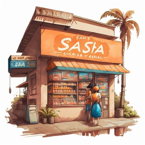 sari sari store design drawing|Sari.